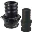 1/2" Cam Action Coupler and Adapter - PPL