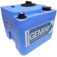 5 Gallon Gemini² Dual Containment™ Tank – SD - Blue